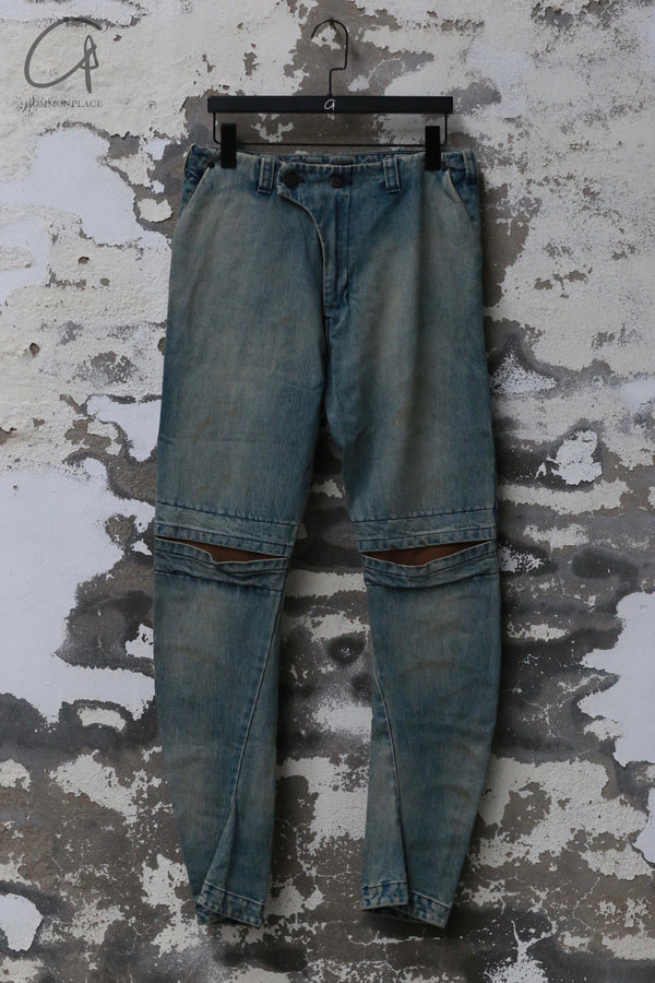 DEVOA 24 Autumn and Winter Slim Jeans DVA-PTE-SECS-INDIGO PTE-SECS